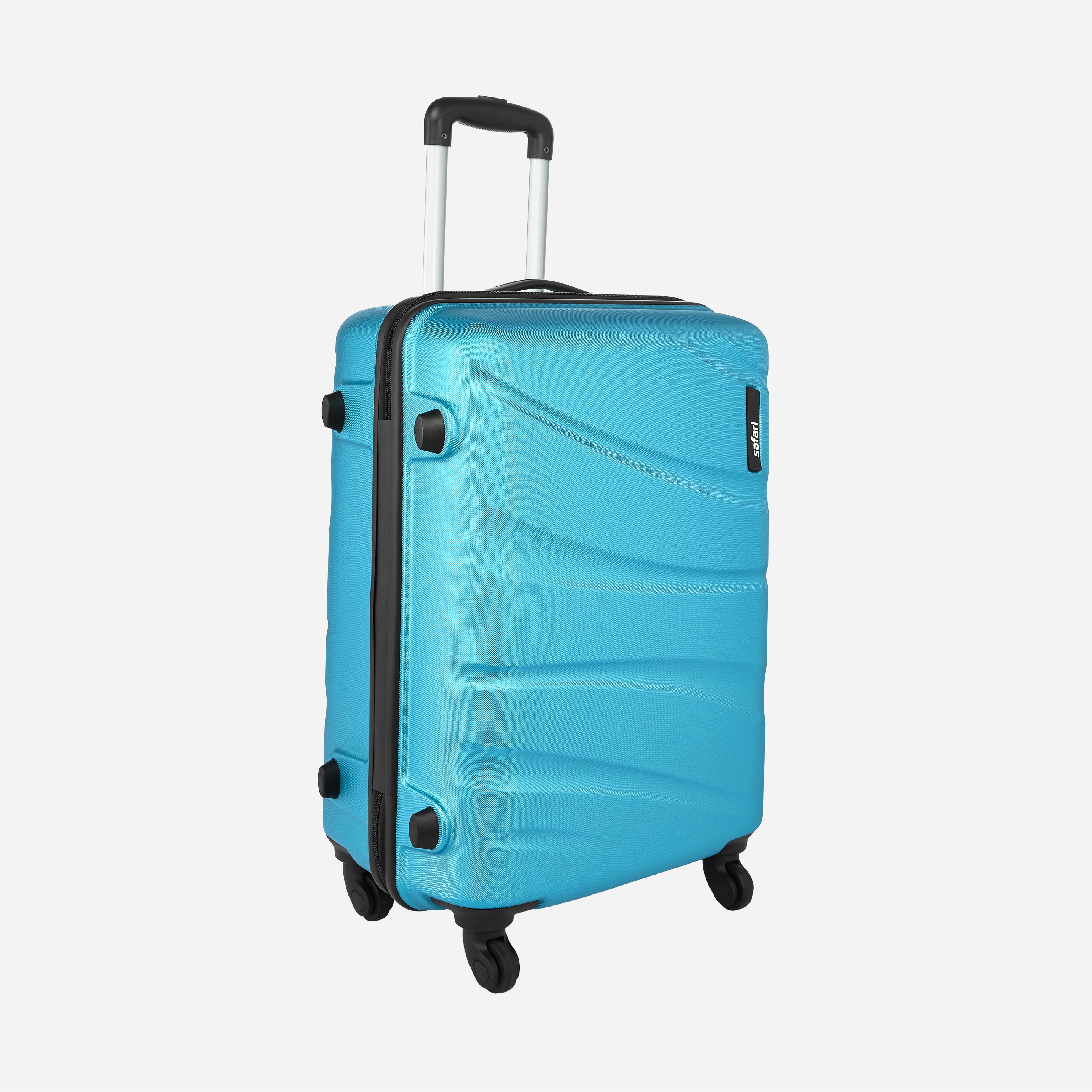 Safari Flo Secure Teal Trolley Bag with 360° Wheels - Image 11
