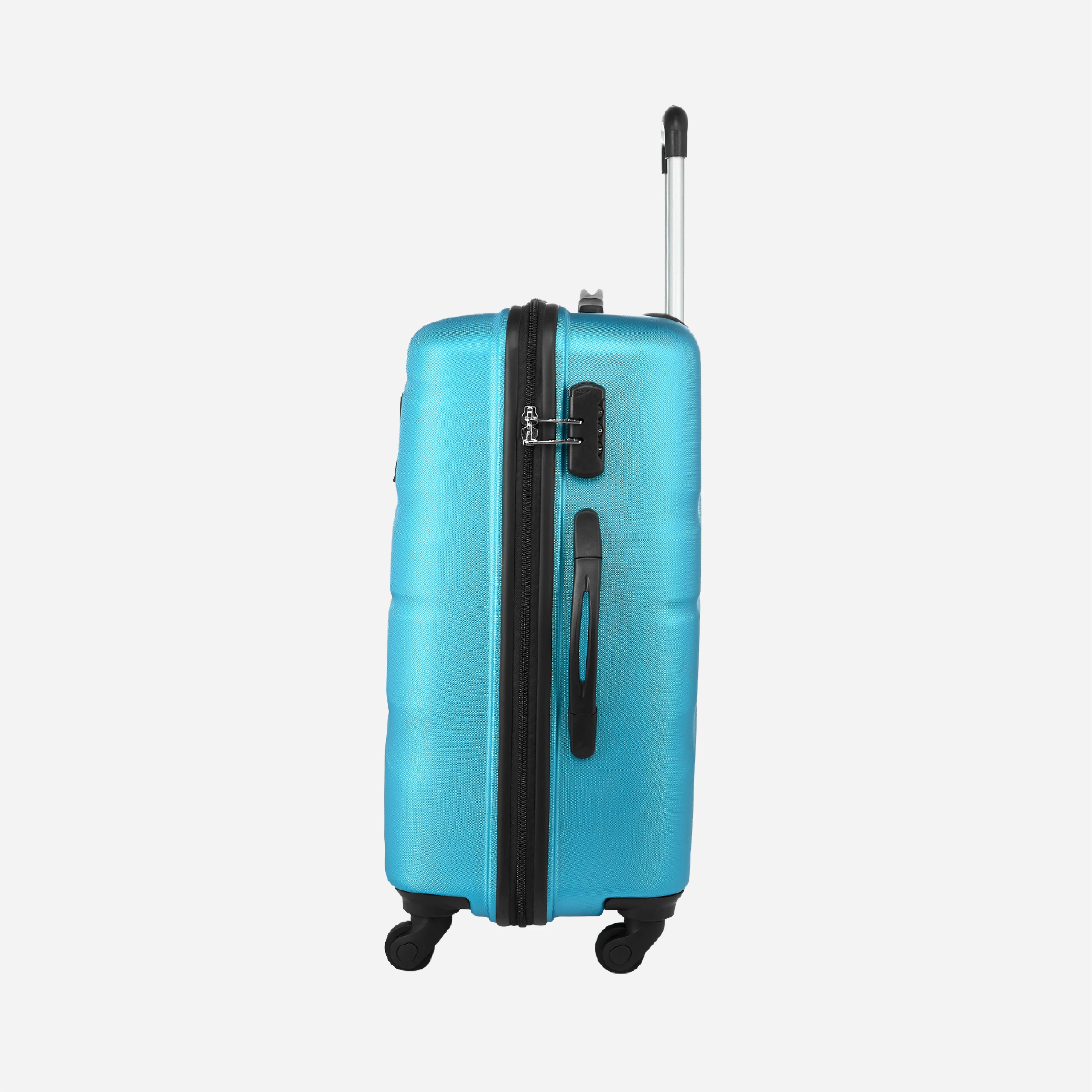 Safari Flo Secure Teal Trolley Bag with 360° Wheels - Image 13