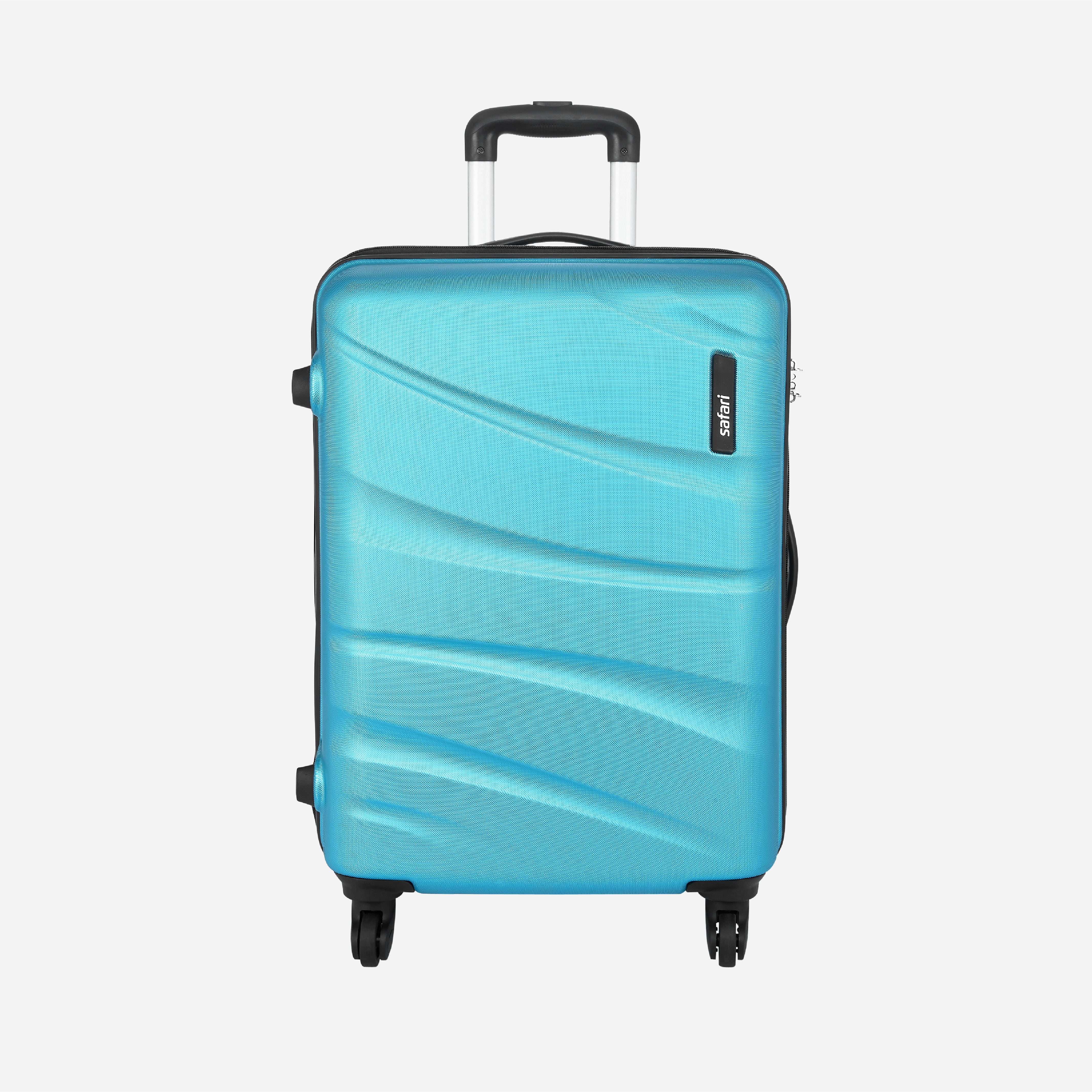 Safari Flo Secure Teal Trolley Bag with 360° Wheels - Image 17