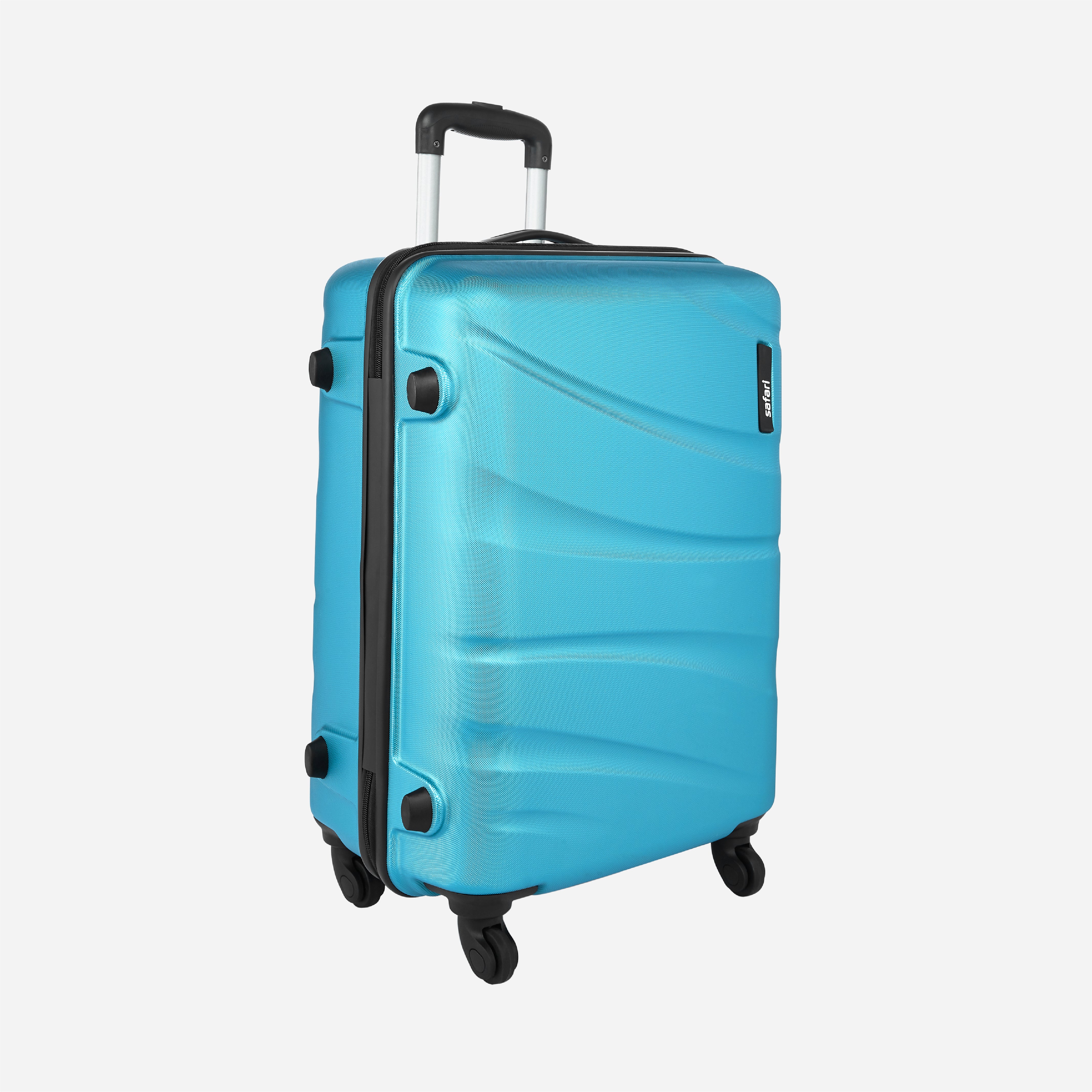 Safari Flo Secure Teal Trolley Bag with 360° Wheels - Image 18