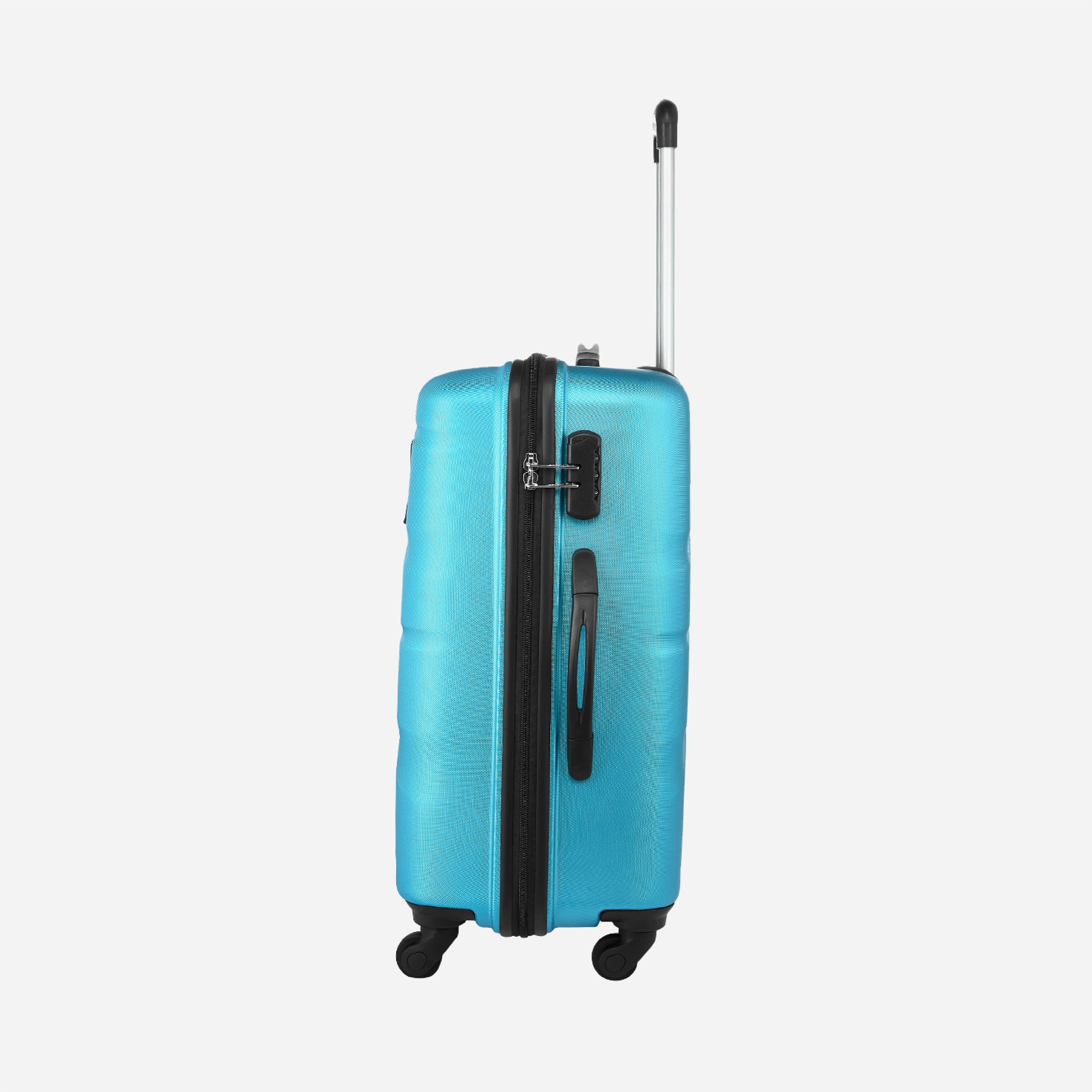 Safari Flo Secure Teal Trolley Bag with 360° Wheels - Image 6